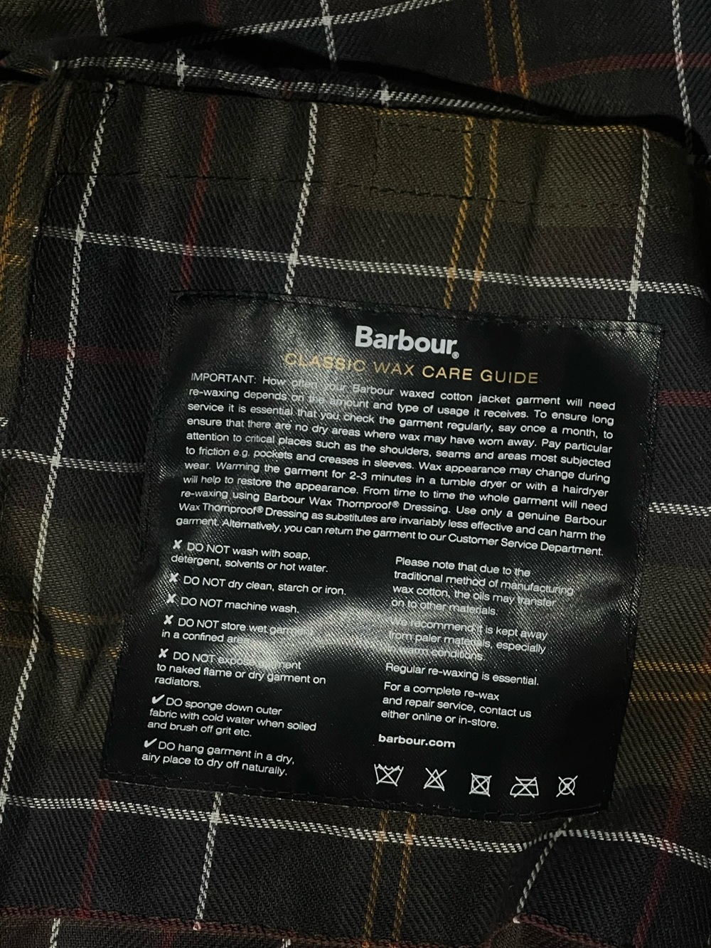 Barbour Ashby Waxed Jacket - Picture 5 of 7